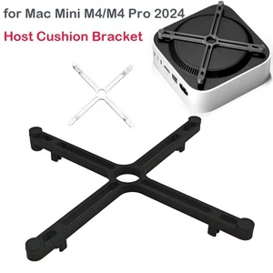 Anti-Scratch Host Cushion Bracket for Mac Mini M4/M4 Pro 2024 Desktop Computer - Afbeelding 1 van 6