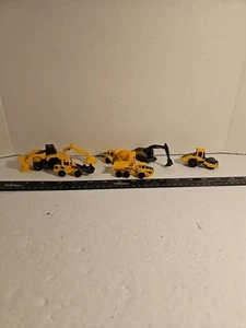 Maisto Mini Work Machines Lot Of 6  Dump Truck, Loader........ - Picture 1 of 14