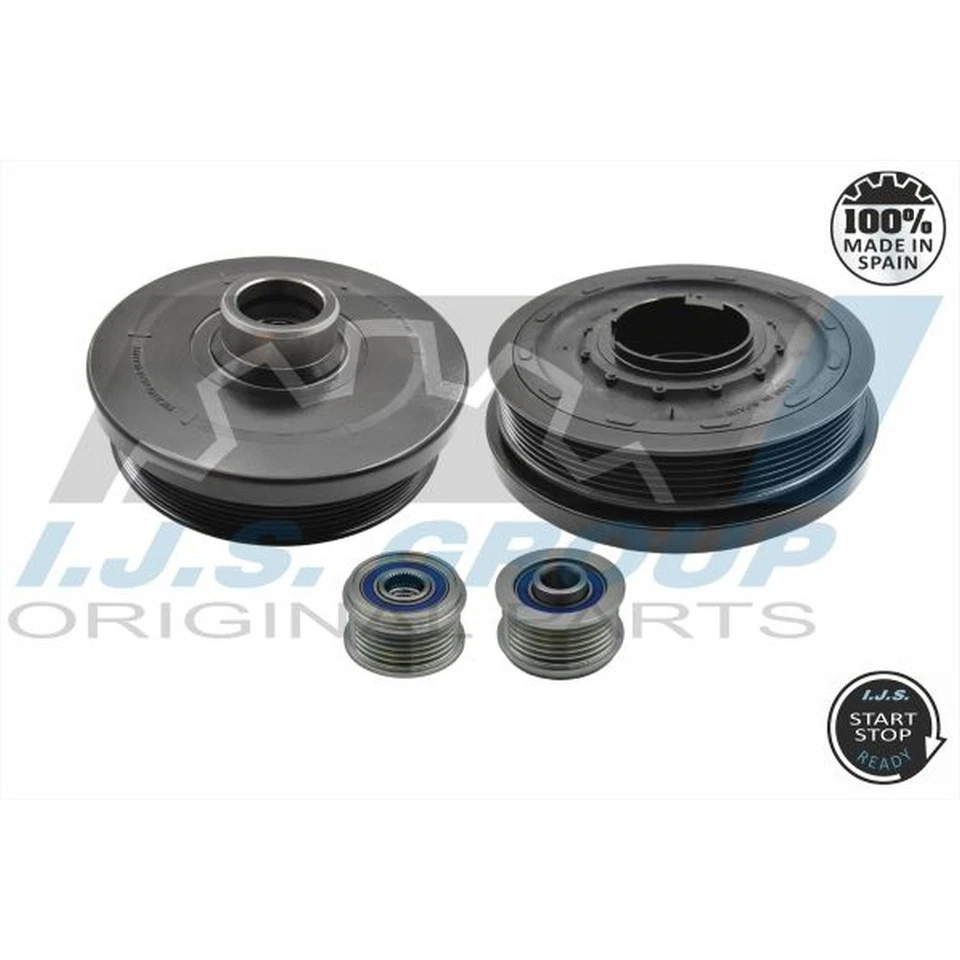 ORIGINAL® Ijs Group Riemenscheibensatz, Kurbelwelle für BMW 1 X1 1 Cabriolet 1 - Bild 1 von 4