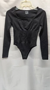 Body tuta donna nero manica lunga taglia small - Foto 1 di 4