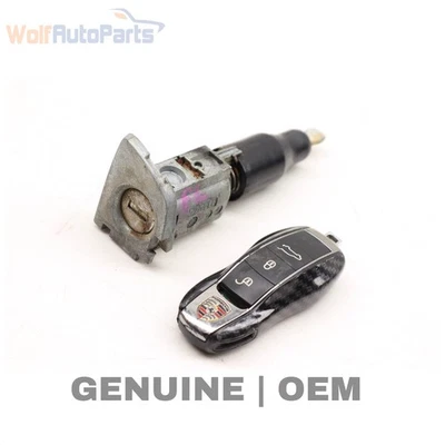 2011-2018 PORSCHE CAYENNE - LOCK Cylinder SET W/ KEY 95853890104 - Image 1 of 4