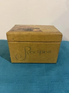 Vintage Stylecraft Recipe Box With Dividers Baltimore USA 1960s - Picture 1 of 10