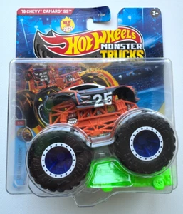 Rare 2025 Hot Wheels Monster Trucks '18 Chevy Camaro SS - Picture 1 of 2