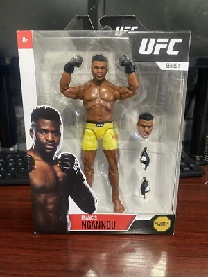 UFC PFL Ultimate Series Francis Ngannou Figure Series 1 Boxing V Tyson Fury Rare - Image 1 of 4