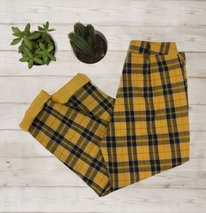 Las mejores ofertas en Pantalones de tamaño regular a Cuadros sin marca  para mujeres | eBay