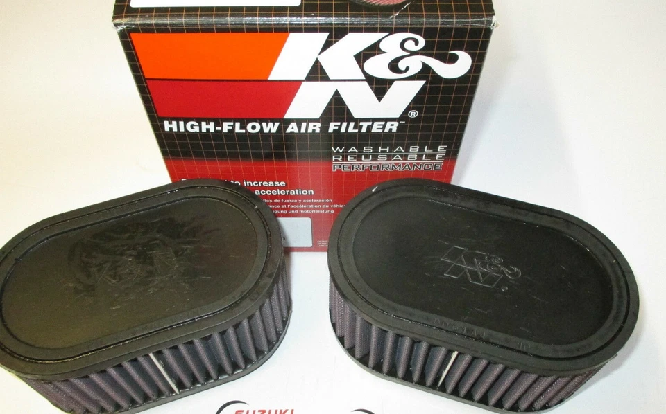 Suzuki GSXR750 Slingshot j/K/l/m/ K & N Dual Aire Filtros RU-2922 - Imagen 1 de 1