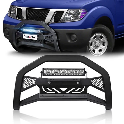 for 05-2021 Nissan Frontier/05-2007 Pathfinder Bull Bar Push Bumper Grille Guard Foto 1 de 4
