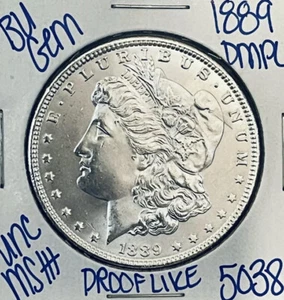 ⭐️1889 GEMBU+++MORGAN SILVER DOLLAR COIN⭐️UNC MS+++⭐️ - Picture 1 of 3