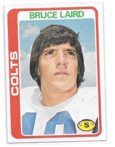 1978 TOPPS BRUCE LAIRD #438 NRMT