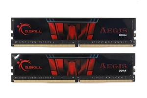 Lot of 2 G Skill Aegis 4Gx2 PC4-2400 CL17-17-17-39  Memory F4-2400C17D-8GIS - Picture 1 of 3