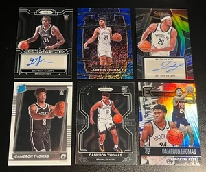 NBA Brooklyn Nets Stars Autos Rookies, Sharpe Thomas - Picture 1 of 2