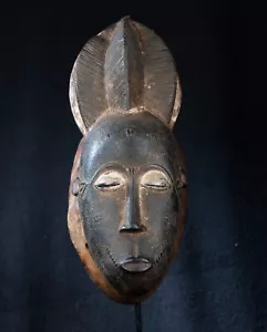Baule Mbolo Costume Mask, Côte d'Ivoire, African Tribal Arts, West Africa - Picture 1 of 6