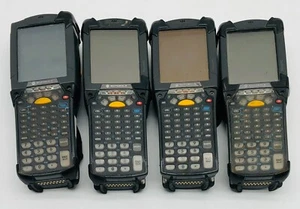 4X MOTOROLA MC9090-KU0HJEFA6WR MOBILE BARCODE SCANNERS w/BATTERIES - Bild 1 von 8