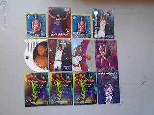Tracy McGrady (lote de 28 tarjetas) Press Pass x 2---Skybox Premium RC--- - Imagen 1 de 2
