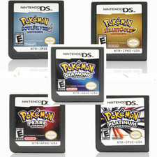 HOT Pokemon Platinum Version Game Card For Nintendo 3DS NDSI NDS NDSL Lite Gift