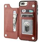 Flip Leather Phone Case Card Holder Wallet Case Cover For iphone XR 11 12 13 Pro