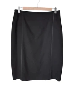 BASLER • sz 38 AU 10 Black Corporate Business Skirt - Picture 1 of 6