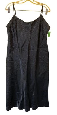 Private Luxuries Natori L Neglige Women Black Polka Dot - Изображение 1 из 4