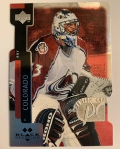 Patrick Roy - Colo. Avalanche - 1997-98 diamante negro corte premium doble diamante - Imagen 1 de 3
