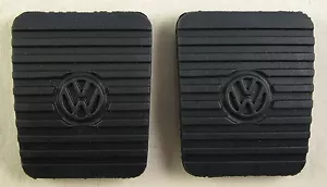 VW T25 Bus Beetle Bug T1 LT T3 Clutch & Brake Pedal pad rubber Camper van x2 - Picture 1 of 1