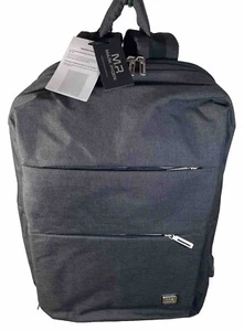 MARK RYDEN Business Backpack, Waterproof High Tech Backpack w/ USB Charging Port - Picture 1 of 10