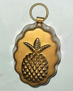 Molde de gelatina de hojalata con acabado de cobre vintage mini percha de pared con diseño de piña  - Imagen 1 de 3