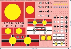 KMS Tirpitz - Swastika, Naval Ensign 1/100 1/200 1/350 1/700 & More - WD - Bild 1 von 8
