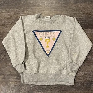 Vintage 90S Guess￼ Jeans USA Spell Out Crewneck Sweatshirt Size Small XS - Picture 1 of 6