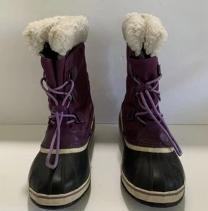 Sorel Women’s Purple boots Size 6 Waterproof - Picture 1 of 11