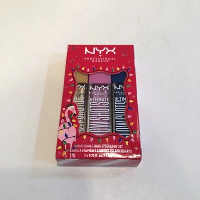 Nyx Professional Brightening Liquid Eyeshadow Set Makeup Holiday Collection - Image 1 of 2
