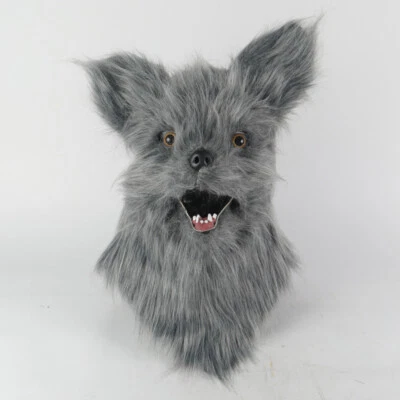 Moving Mouth Dog Fursuit Mask Cosplay Animal Dog Masquerade Mask Halloween Props - Image 1 of 4