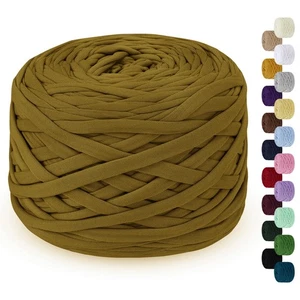 LEREATI 285g T Shirt Yarn for Crocheting 109 Yards Elastic Ribbon Thick Croc... - Picture 1 of 7