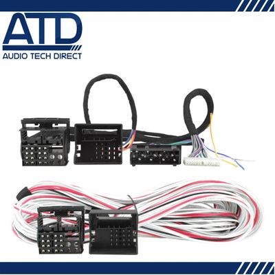 DSP Amp Bypass Cable for Range Rover L322 Vogue BMW X5 E53 Amplifier 8 Rewire 5m - Image 1 of 3