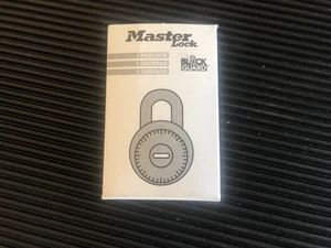 Master Lock 1525Blu Combination Padlock - New in Box - Picture 1 of 3