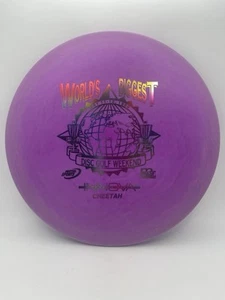 1996 Innova 1st Run Purple Cheetah World Biggest Disc Golf Weekend Rainbow Stamp - Picture 1 of 9
