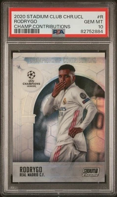 2020 STADIUM CLUB CHROME UEFA CHAMPIONS LEAGUE CHAMPIONSHIP CONTRIBUTIONS #R ROD - Image 1 of 2