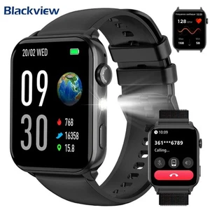 Blackview Smart Watch for Men (Answer/Make Calls), Step Counter Fitness Watch - Picture 1 of 11