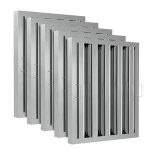 Stainless Steel Commercial Kitchen Hood Filter, Range Hood Baffle Grease Filt... - Picture 1 of 6