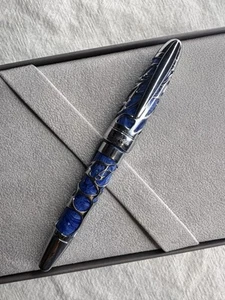 Penna stilografica Laban Formosa in onda blu - punta media - LFM-F300-M - Foto 1 di 6