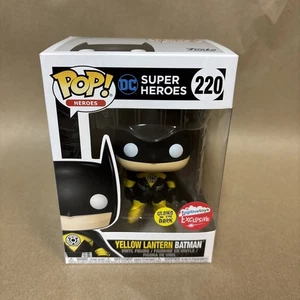 Funko Pop! Vinilo: DC Universe - Yellow Lantern Batman (brilla en la oscuridad) -... - Imagen 1 de 6