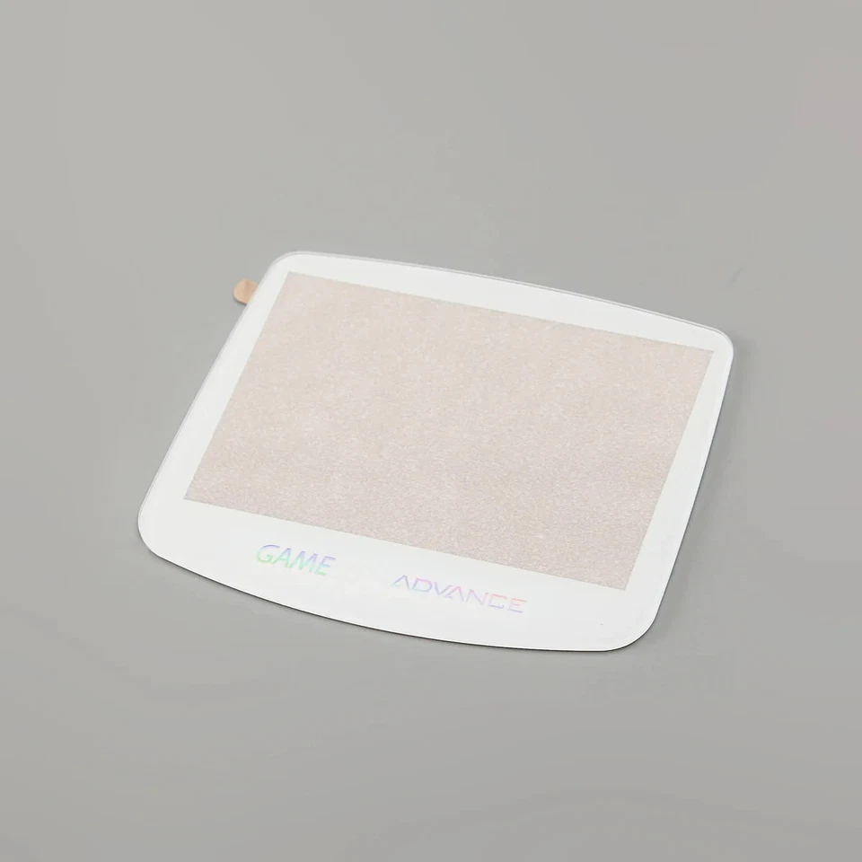 Game Boy Advance GBA Glass Screen Lens Replacement Holographic Premium IPS White - Image 1 of 1
