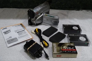 JVC Compact VHS Camcorder VHS C Model GR-AXM17 Tested Bundle - Picture 1 of 6