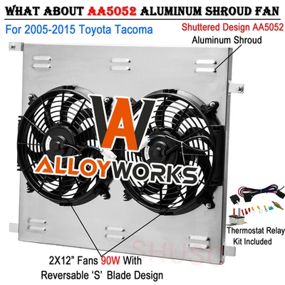 CU2802 Shroud Electric Fan Relay For Toyota Tacoma 2.7L L4 4.0L V6 2005-2015 - Image 1 of 4