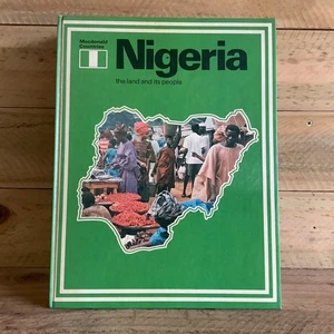 MACDONALD COUNTRIES NIGERIA - HARDCOVER VINTAGE BOOK - Picture 1 of 2