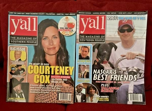 y'all The Magazine of Southern People/ 06' Courtney Cox & 07' Dale Earnhardt Jr. - Bild 1 von 6