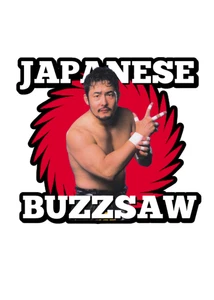 Yoshihiro Tajiri Japanese Wrestling Custom Vinyl Die Cut Sticker 3.5x2.5 - Picture 1 of 1