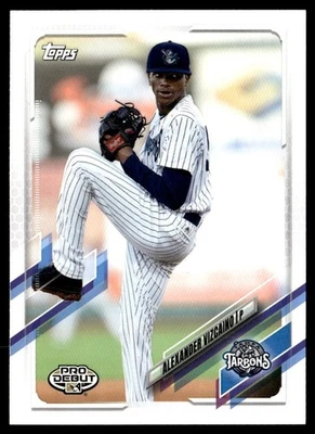 2021 Topps Pro Debut Alexander Vizcaino Tampa Tarpons #PD-78 - Image 1 of 2