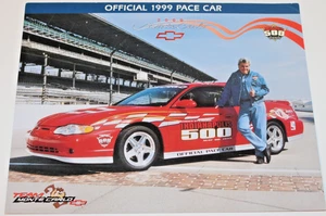 2000 Chevrolet Monte Carlo 1999 Indy 500 Pace Car Hand Out Jay Leno Driver - Bild 1 von 2