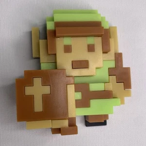 Jakks Legend of Zelda 8-Bit Link Figure 2015 Nintendo Game Collectable Toy 2.5" - Picture 1 of 4