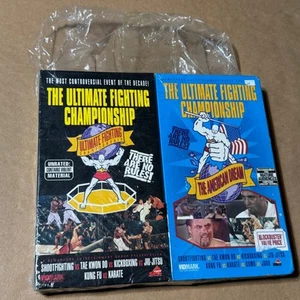 Sealed UFC 2 & 3 Ultimate Fighting Championship 2 Pack Set VHS Tape NEW - Picture 1 of 7
